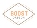 Boost Oregon logo